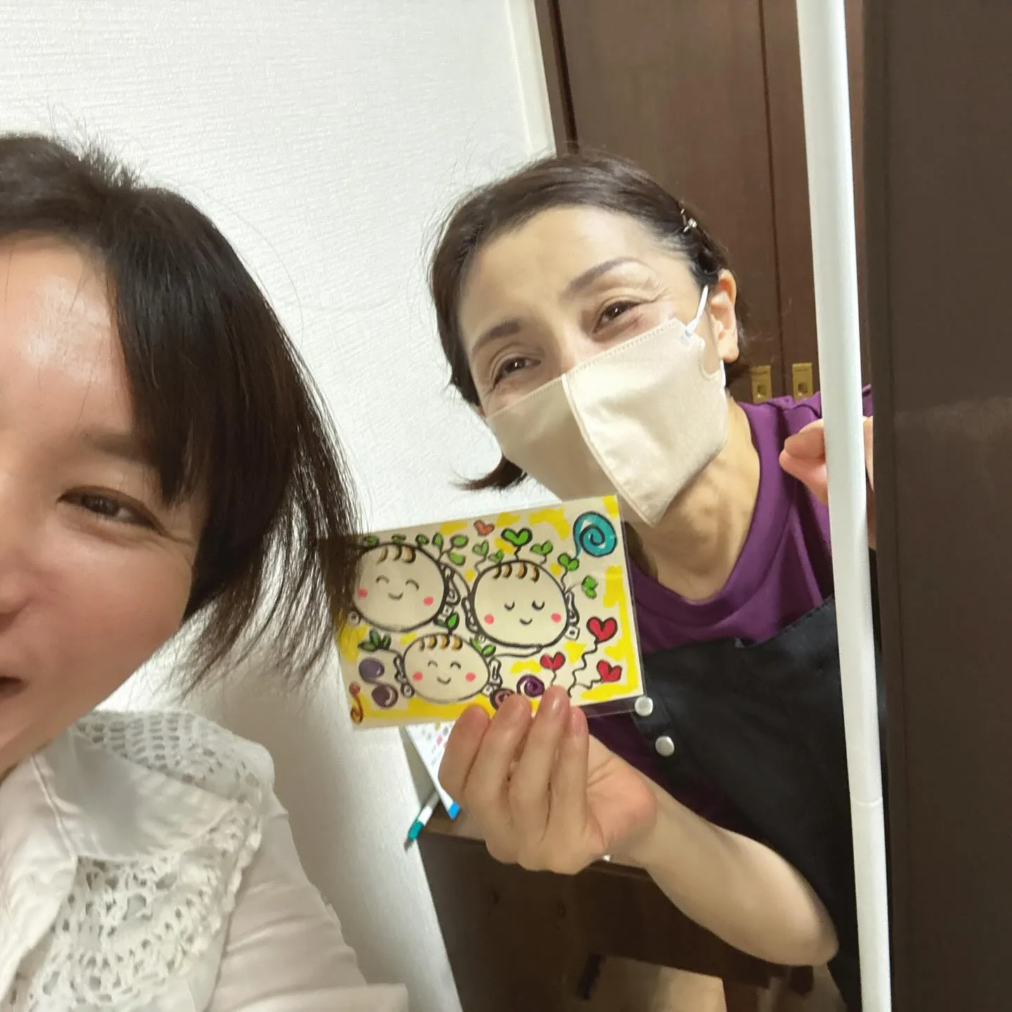 美骨サロン恵みのエントランスには、訪れるたびに心がほっとする...