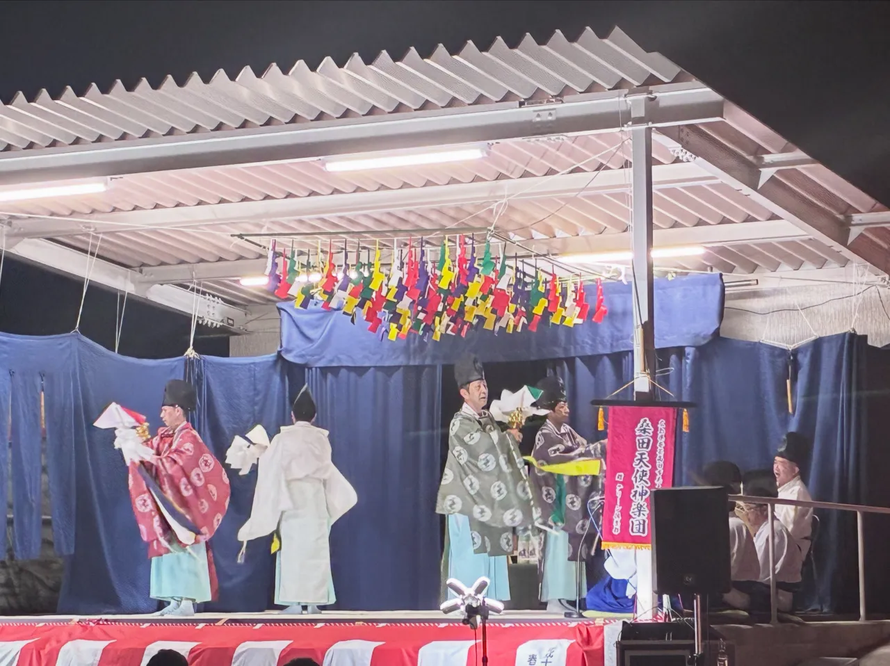 海田町畝にある春日神社⛩️でお祭り